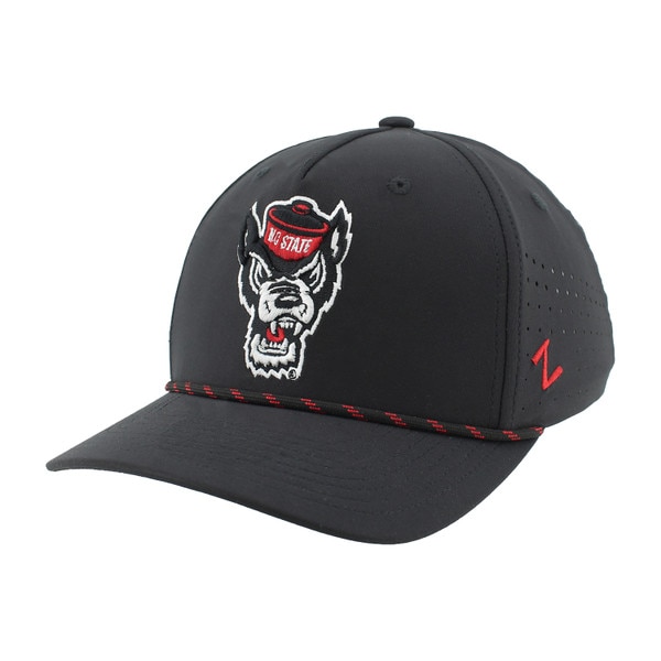 Black Birdie Adjustable Snapback Ha